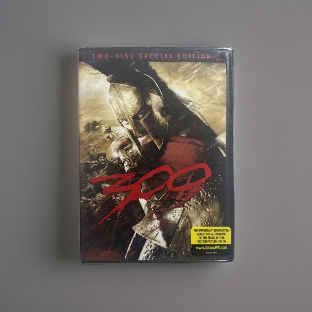 300, (DVD, 2007, 2-Disc Set), Special Edition, NEW and Sealed, action!